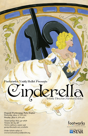 Footworks Ballet Cinderella poster