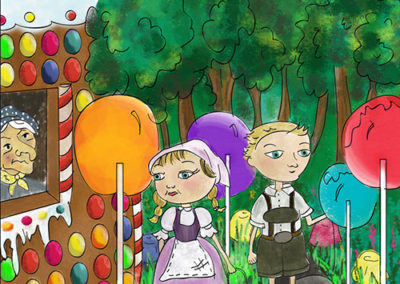 Hansel & Gretel illustration