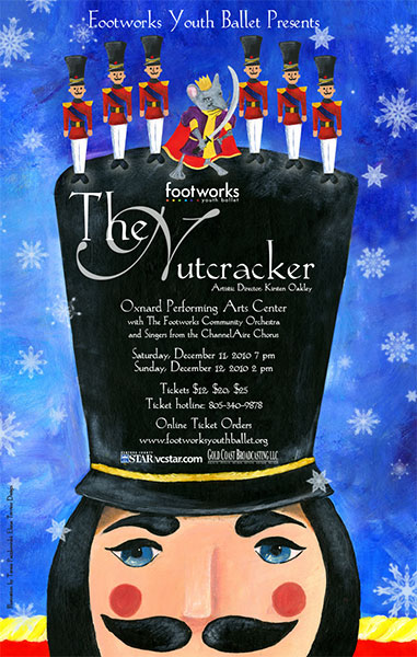 Footworks Ballet Nutcracker poster