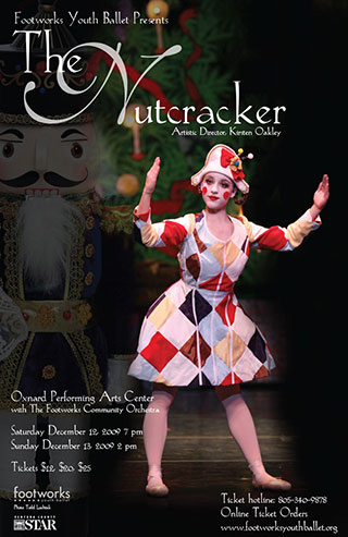 Footworks Ballet Nutcracker poster